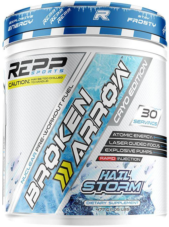 Repp Sports Broken Arrow Pre-Workout 30 servings|Pre-Workout|Mass For Life|