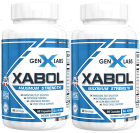 GenXLabs X-ABOL Double Pak|Arimistane|Mass For Life|