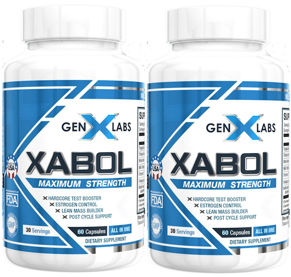 GenXLabs X-ABOL Double Pak|Arimistane|Mass For Life|
