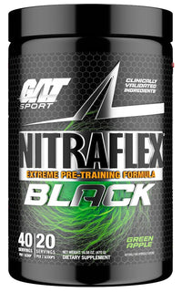 GAT Sport Nitraflex Black Pre Workout muscle pumps