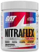 GAT Sport Nitraflex Burn 30 serving|Pre-Workout|Mass For Life|