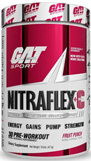 GAT Sport Nitraflex+Creatine|Pre Workout|Mass For Life|