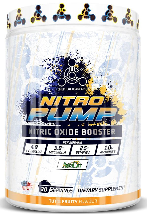 Chemical Warfare Nitro Pump|Pre-Workout|Mass For Life|