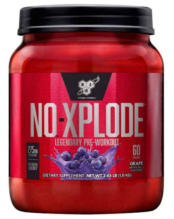 BSN NO Xplode Legendary 60 servings|Pre-Workout|Mass For Life|