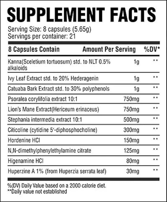 Chemix Nootropic Feel Good Caps|Focus|Mass For Life|