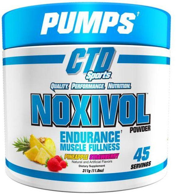 CTD Sports Noxivol Powder 45 servings|Muscle Pumps|Mass For Life|