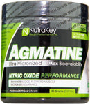 NutraKey Agmatine Powder 30 servings|Agmatine|Mass For Life|