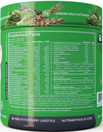 Nutrakey Envie Multivitamin Greens label
