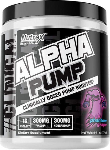 Nutrex Alpha Pump Pre-Workout|Muscle Pumps|Mass For Life|
