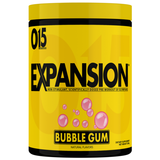 O15 Nutrition Expansion pre-workout bubble 