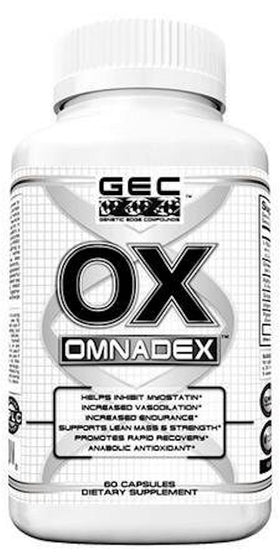 GEC OX Omnadex GH Support|Muscle Growth|Mass For Life|