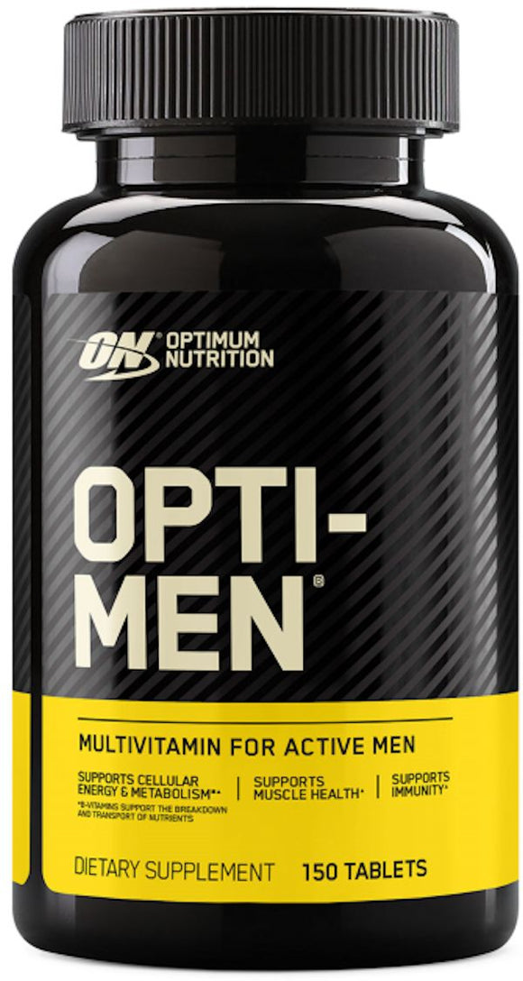 Optimum Nutrition Opti-Men 150 Tabs|Multi Vitamin|Mass For Life|