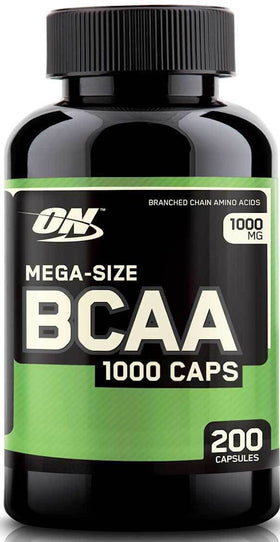 Optimum Nutrition BCAA 1000 200 Caps|BCAA|Mass For Life|
