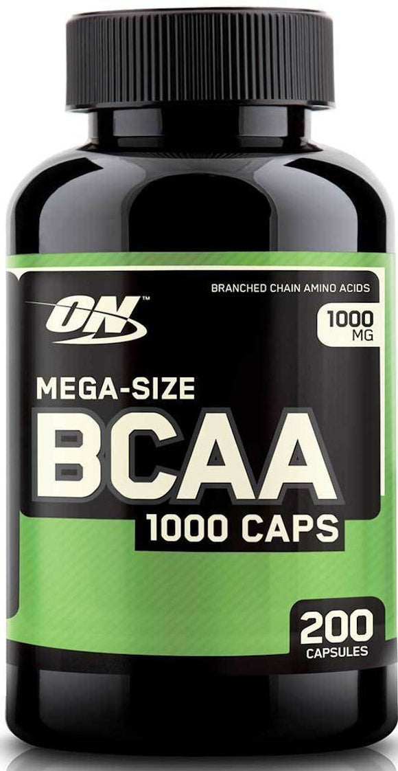 Optimum Nutrition BCAA 1000 200 Caps|BCAA|Mass For Life|
