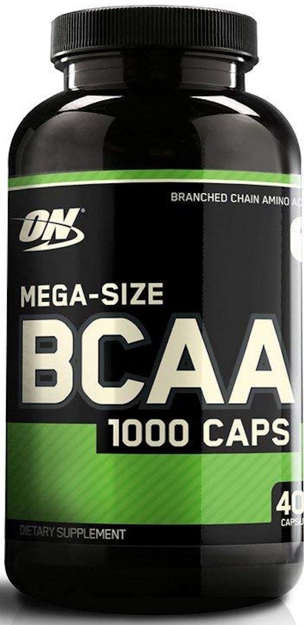 Optimum Nutrition BCAA 1000 400 Caps|Mass For Life