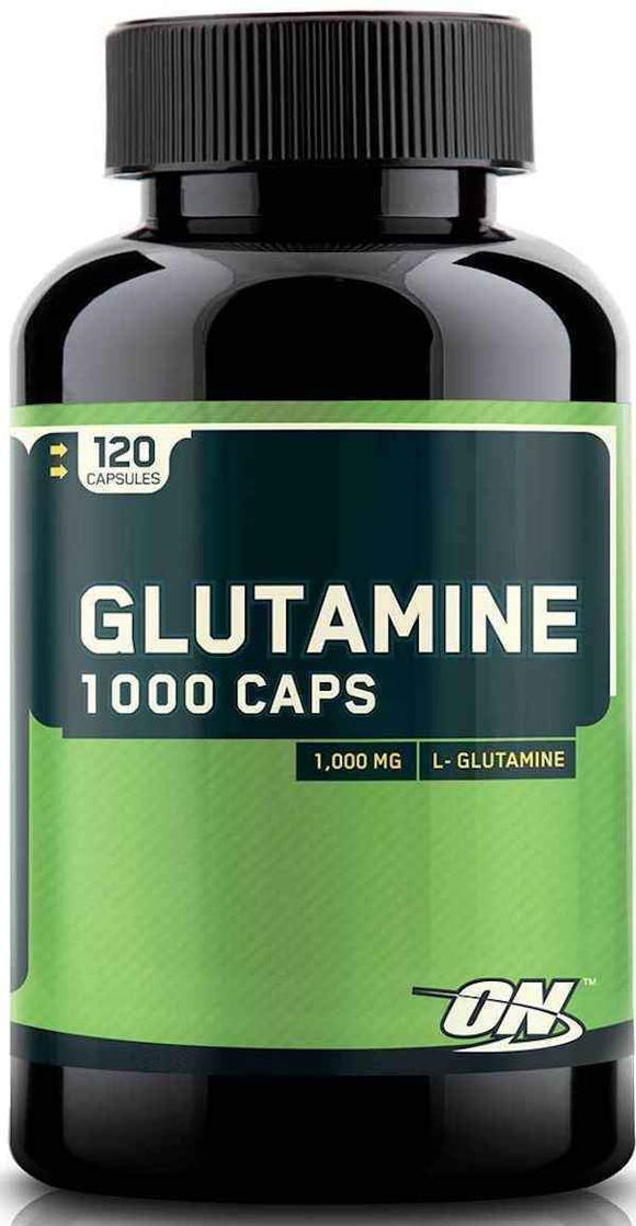 Optimum Nutrition Glutamine 1000 120 Caps|Glutamine|Mass For Life|