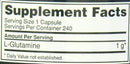 Optimum Nutrition Glutamine 1000 240 Caps|Glutamine|Mass For Life|