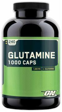 Optimum Nutrition Glutamine 1000 240 Caps|Glutamine|Mass For Life|