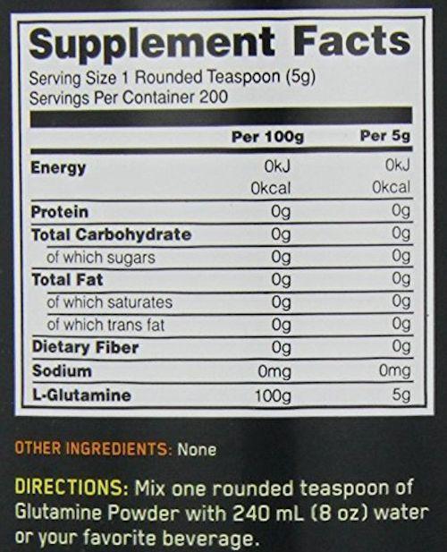 Optimum Nutrition Glutamine Optimum Glutamine Powder 1000 gms