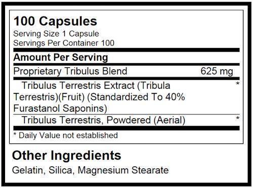 Optimum Nutrition Tribulus 625|Test Booster|Mass For Life|