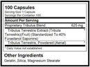 Optimum Nutrition Tribulus 625|Test Booster|Mass For Life|
