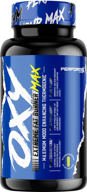 Performax Labs OXYMax Extreme Fat Burner 60 Caps|Fat Burner|Mass For Life|