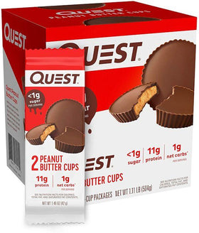 Quest Peanut Butter Cups 12 packet|Protein Bars, Cookie and Food|Mass For Life|