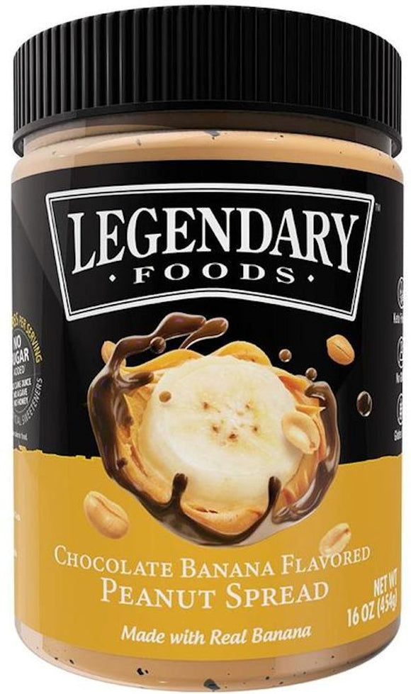 Legendary Foods Peanut Spread|Protein Bars, Cookie and Food|Mass For Life|