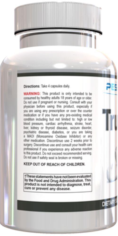 PEScience TruCreatine 120 caps|Creatine|Mass For Life|