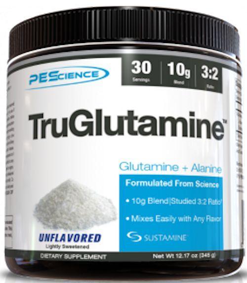 PEScience TruGlutamine 30 servings|Glutamine|Mass For Life|