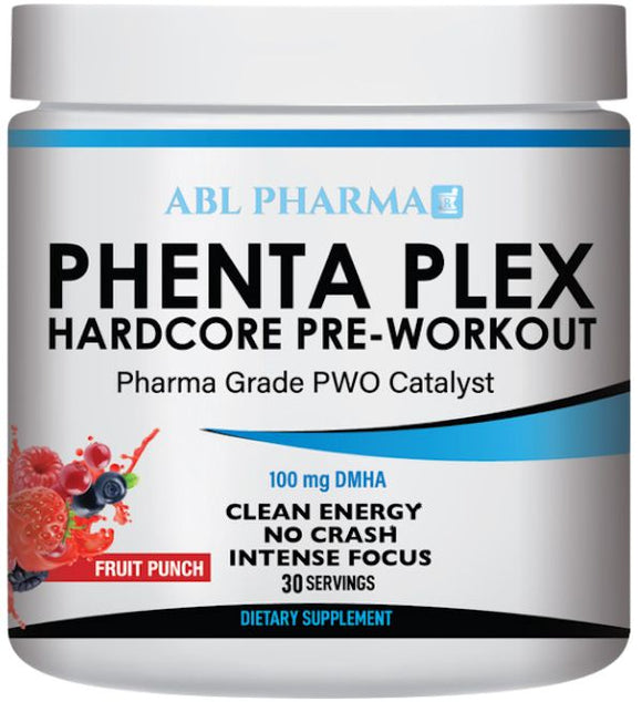 ABL Pharma Phenta Plex Hardcore Pre-Workout|Pre-Workout|Mass For Life|
