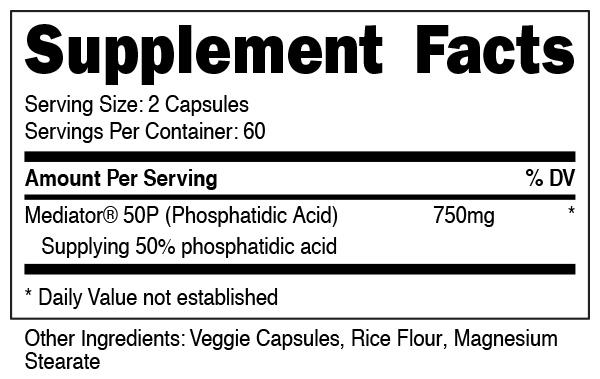 Bucked Up Phosphatidic Acid Lean Muscle Fact