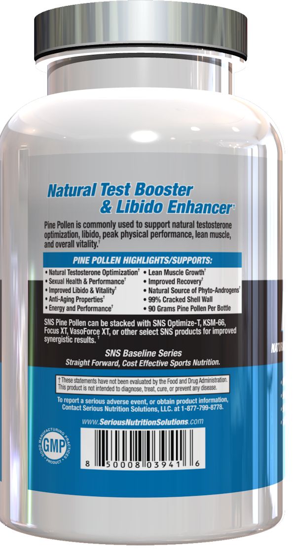 SNS Pine Pollen Test booster sex health