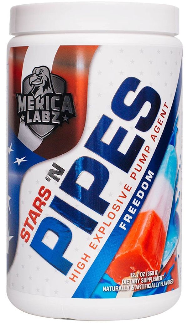 Merica Labz Stars N Pipes pre-workout