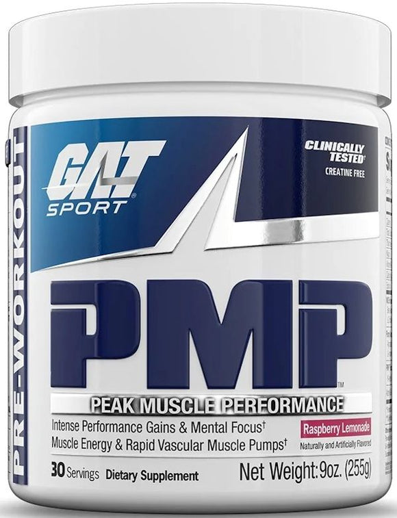 GAT Sport PMP Peak Muscle Performance|Pre-Workout|Mass For Life|
