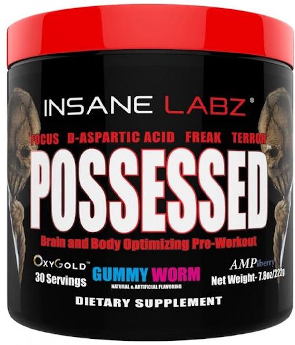 Insane Labz Possessed pre-workout test booster