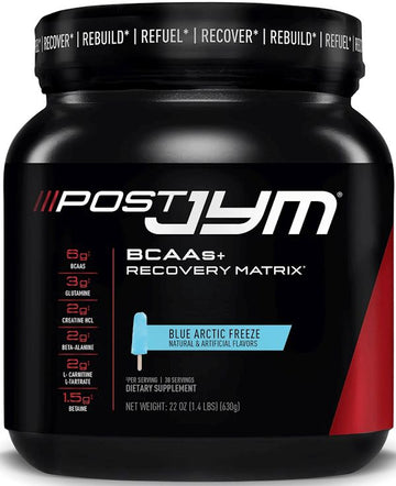 JYM Supplement Science Post BCAAs Recovery Matrix 30 servings|Recovery|Mass For Life|