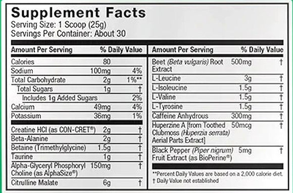 JYM Supplement Science Pre JYM Pre-Workout|Pre Workout|Mass For Life|