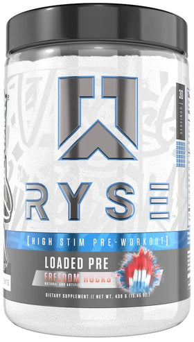 Ryse Supplements Loaded Pre-Workout|Pre Workout|Mass For Life|