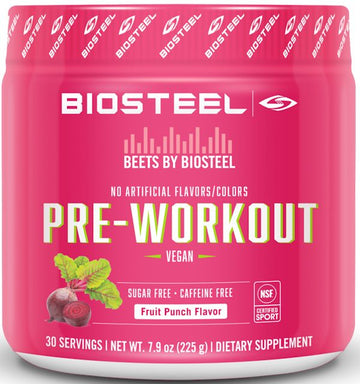 BioSteel Beet by BioSteel Pre-Workout|All Natural|Mass For Life|