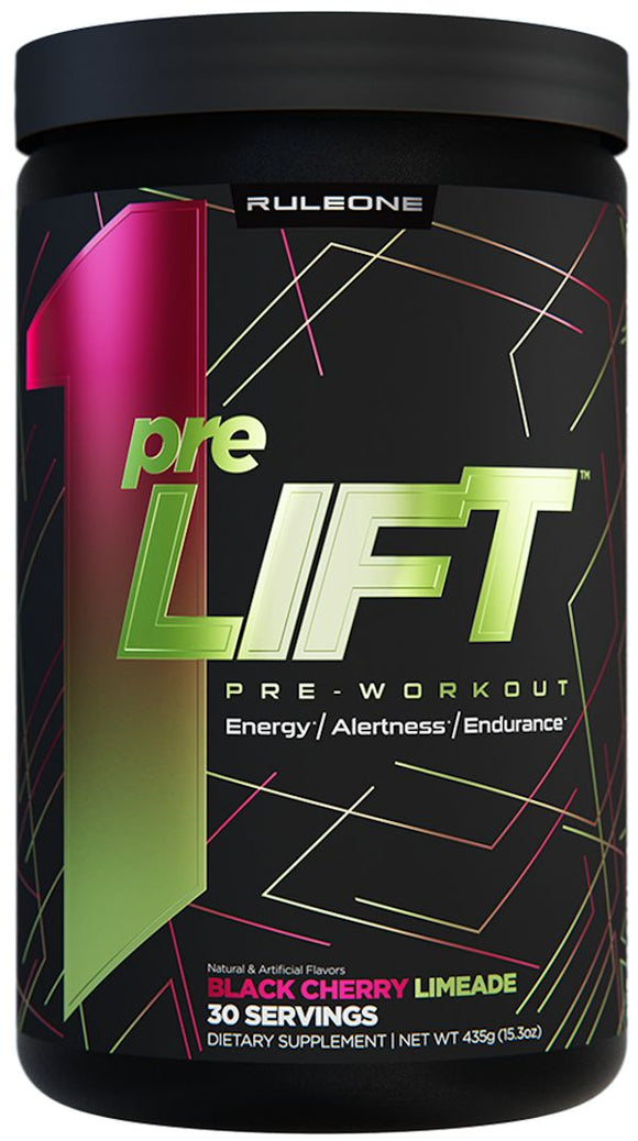 Rule One PreLift Pre-Workout|Pre-Workout|Mass For Life|