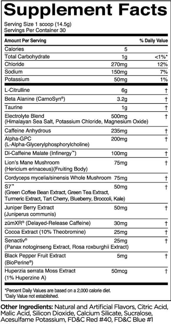 Rule One PreLift Pre-Workout|Pre-Workout|Mass For Life|