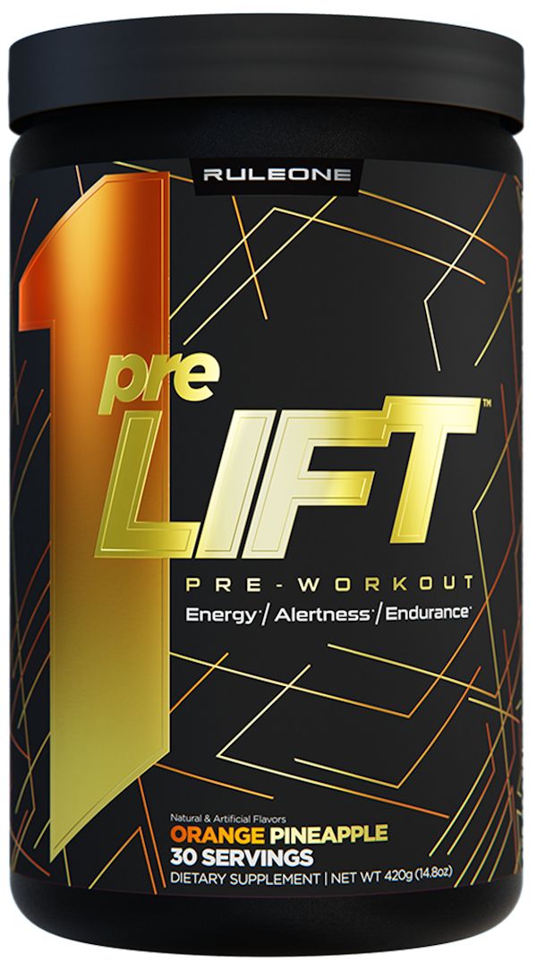 Rule1 preLift pre-workout Rule One PreLift Pre-Workout