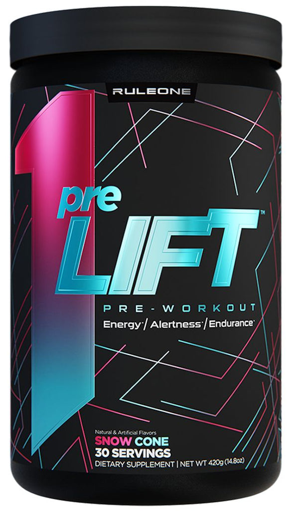 Rule One PreLift Pre-Workout|Pre-Workout|Mass For Life|