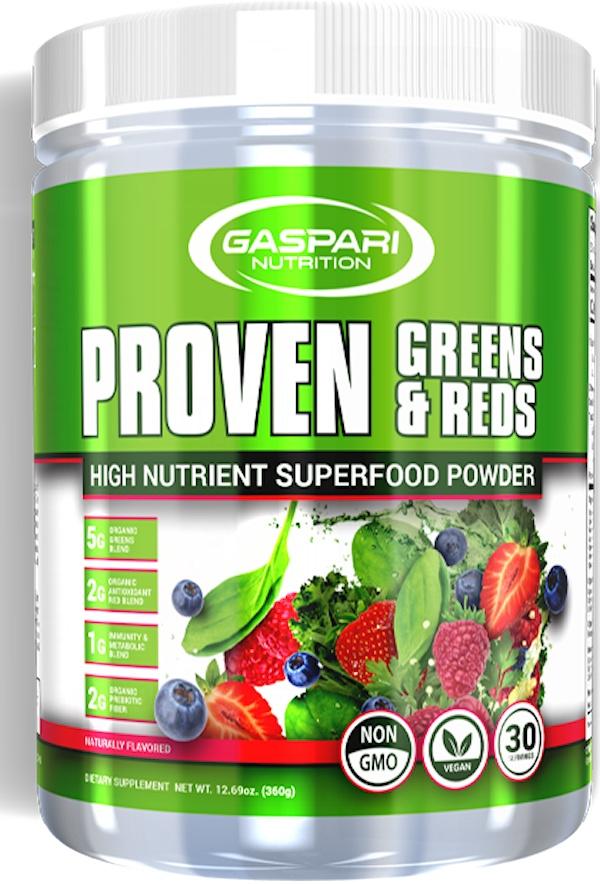 Gaspari Proven Greens and Reds healthy 