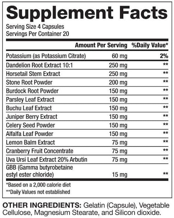 Gaspari Nutrition Proven Diuretic Water Pill|Diuretics|Mass For Life|