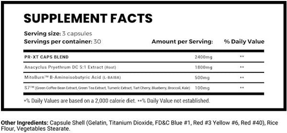 MAN Sports PR-XT Lean Muscle|Muscle Pumps|Mass For Life|