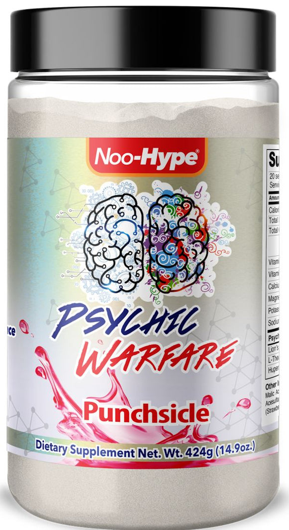 Noo-Hype Psychic Warfare Pre-Workout|Pre-Workout|Mass For Life|