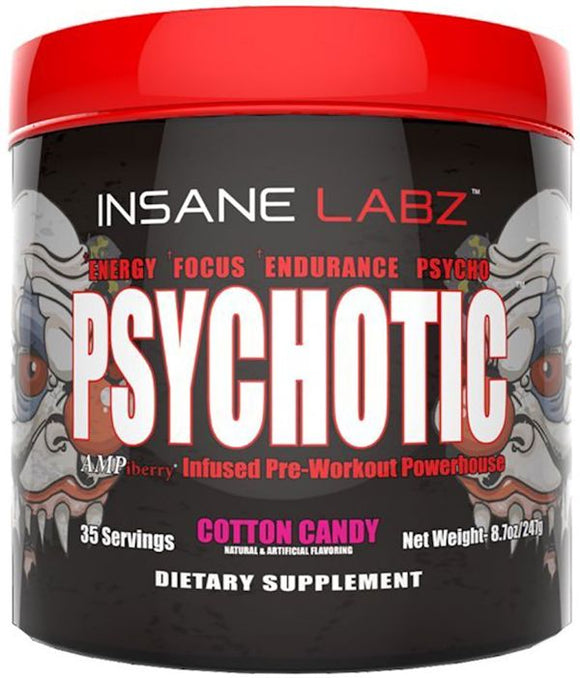 Insane Labz Psychotic 35 servings|Pre-workout|Mass For Life|
