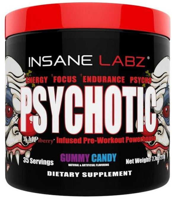 Insane Labz Psychotic 35 servings|Pre-workout|Mass For Life|